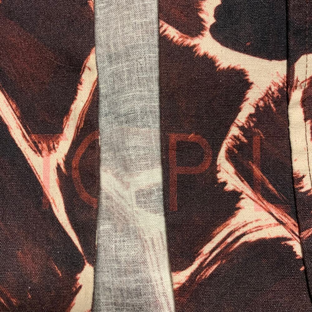 Anthropologie Leifsdottir Linen Blend Giraffe Jacket Size 6 - Picture 8 of 8